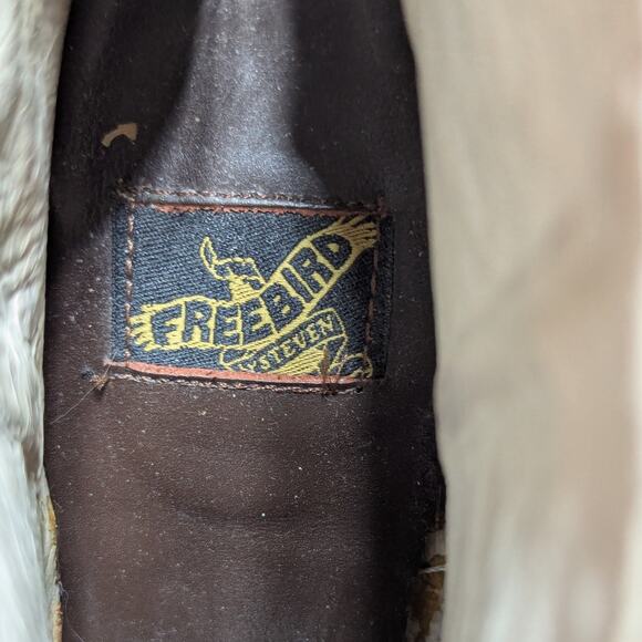 Freebird By Steven Womens Clementine Tan Brown Leather Western Ankle Boot Size7 - Picture 6 of 7